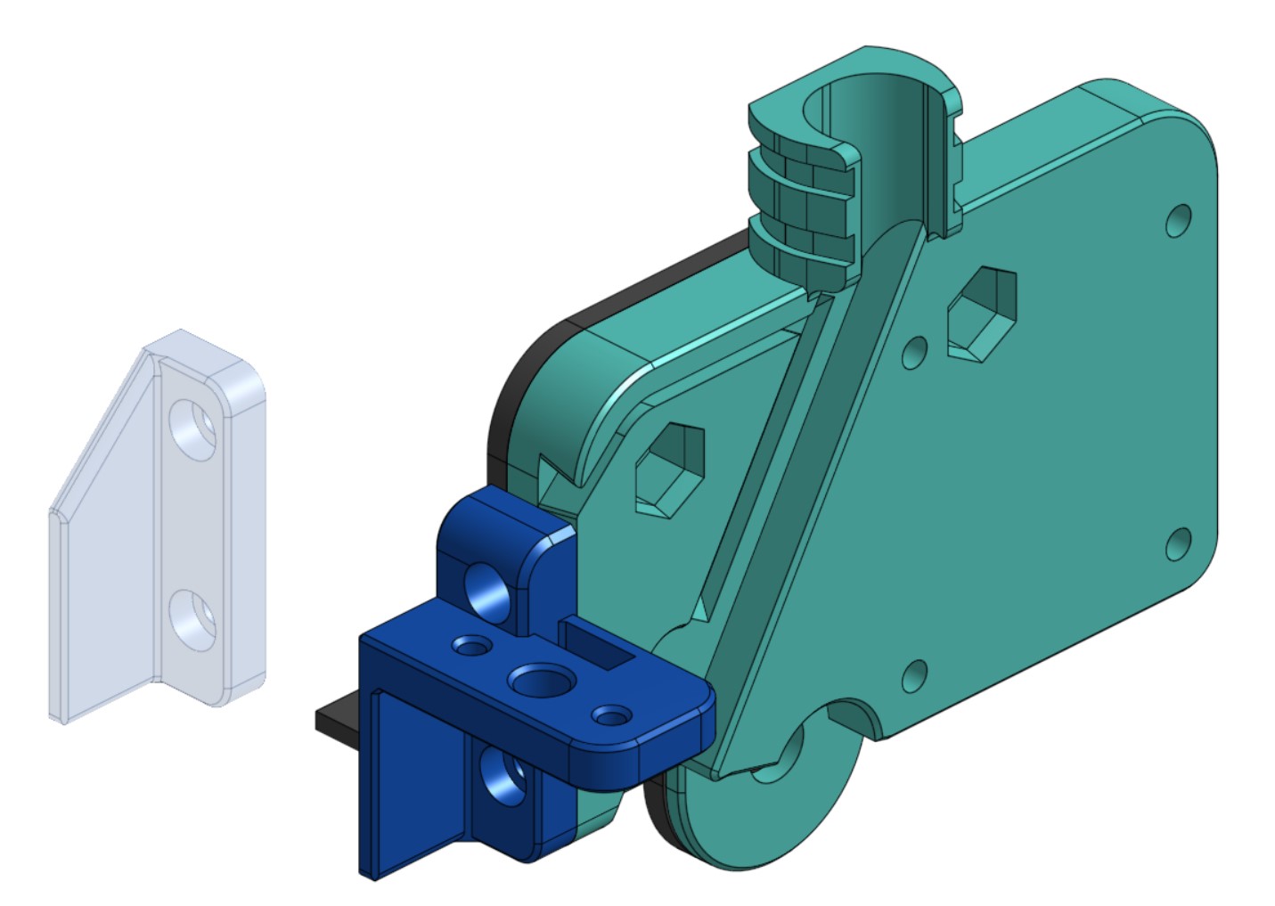 Parts to print (Cooling duct not shown, but you'll need that too.)